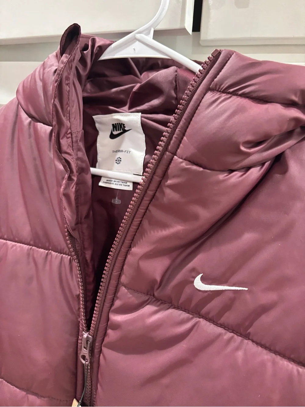 Nike Therma Fit Burgundy Puffer Jacket Women’s Size XS | S | XL | HV4912-652